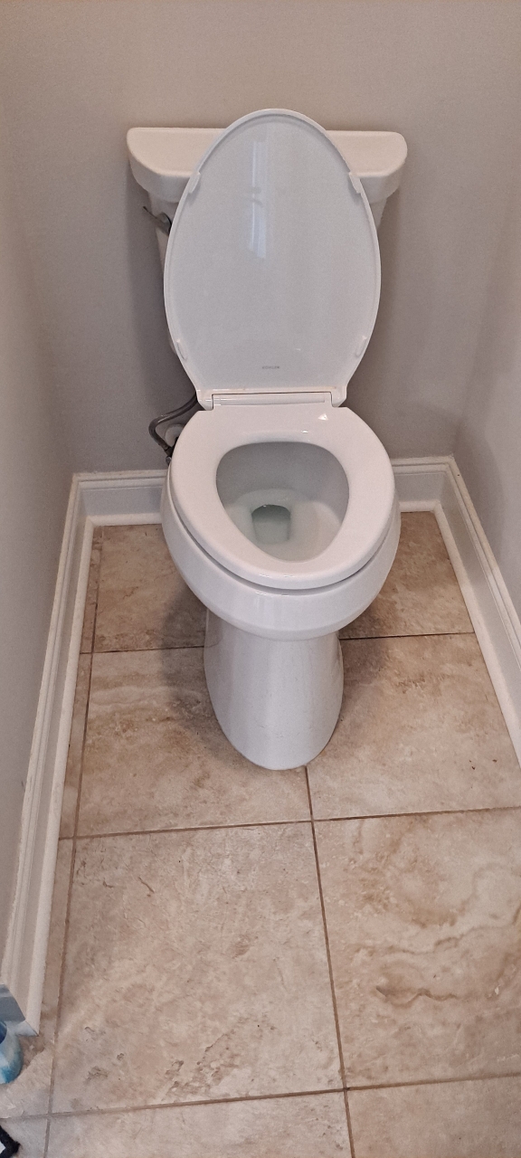 New Toilet Install In Spanish Fort, AL